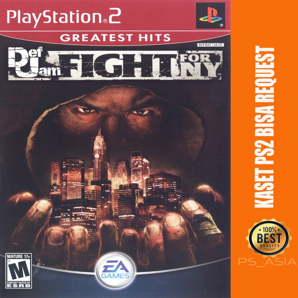 Kaset PS 2 Def Jam - Fight for NY