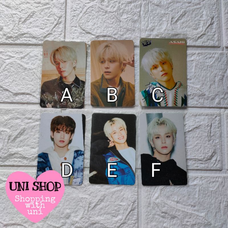 Photocard Asahi Junkyu Treasure (chapter 1 2 3 fa)