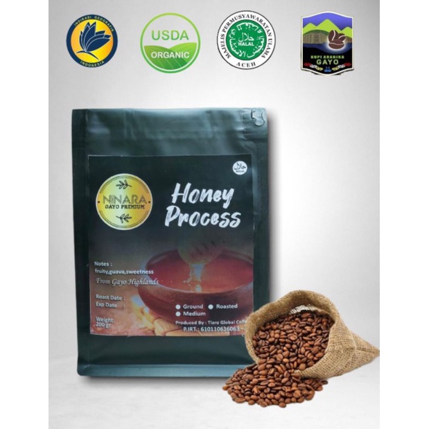 

Honey Gayo/Arabica Gayo Honey 200gr