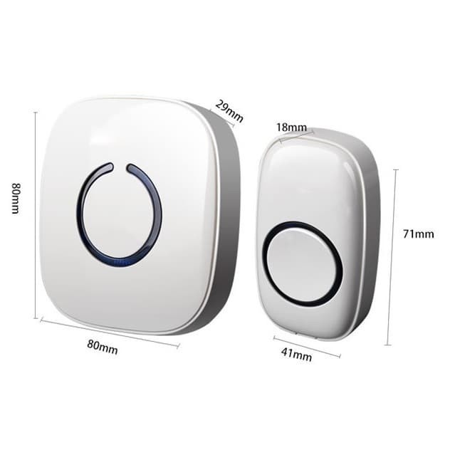 Door Bell Wireless Waterproof bel pintu pagar rumah tanpa kabel