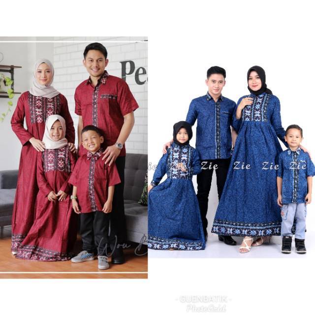 GAMIS BATIKA MEGA ETNIC bisa couple keluarga