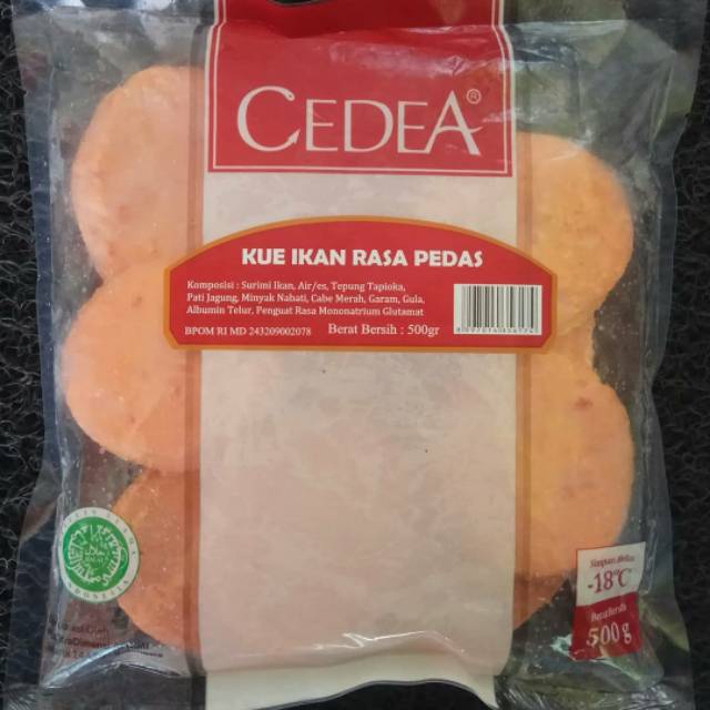 

cedea kue ikan pedas 500gr