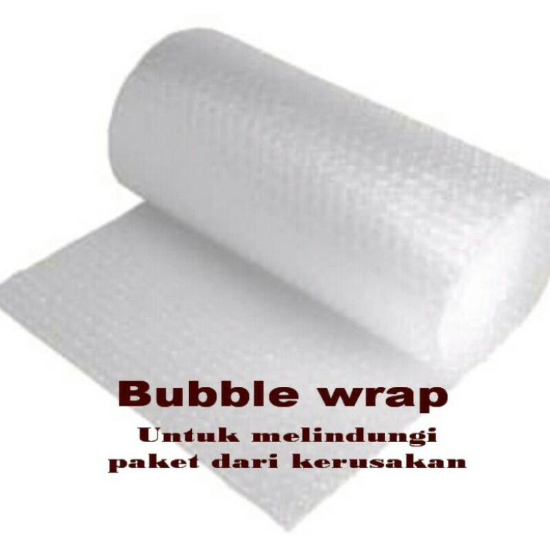 

Buble Wrap Tambahan Packing Agar Paket lebih aman