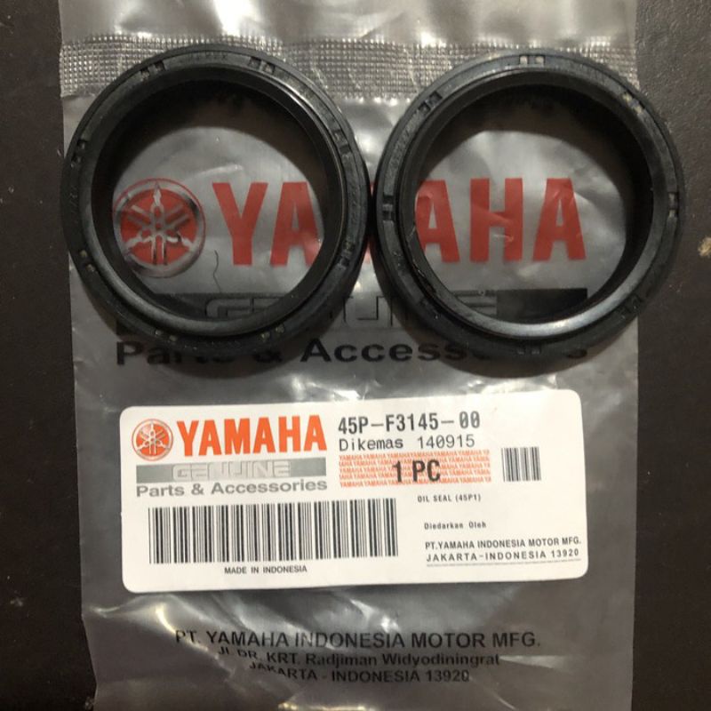 Seal Shock Depan Sil Motor Yamaha Byson Bison R25 R 25 45P