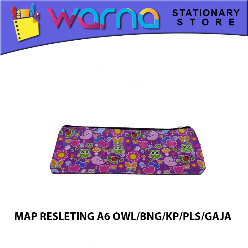 

MAP RESLETING DOMPET ZIPPER MOTIF MAP RESLETING A6 OWL BUNGAN KP PLS GAJAH