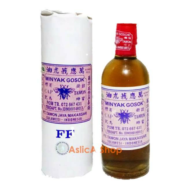 Minyak Gosok Tawon Ff 90ml Asli Makassar Shopee Indonesia