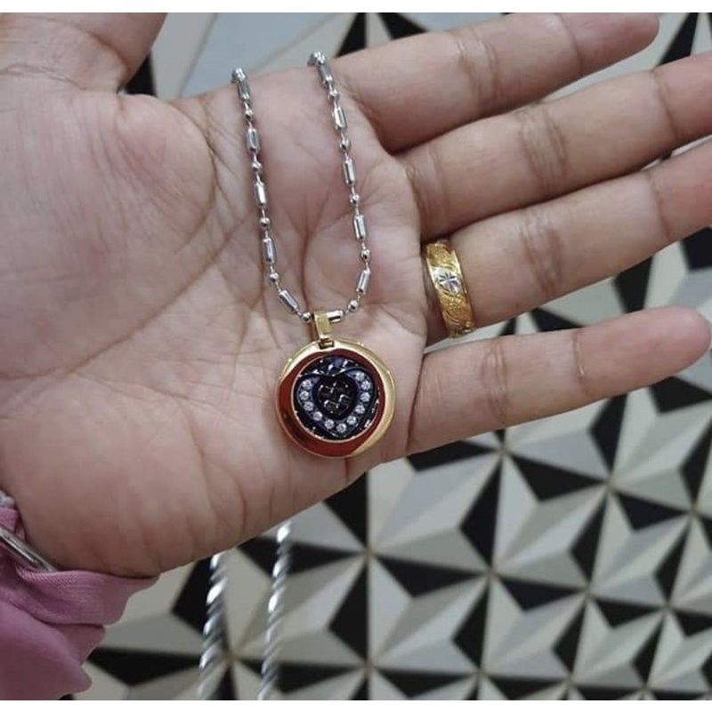 Biocarbon heart / Pendant MCI