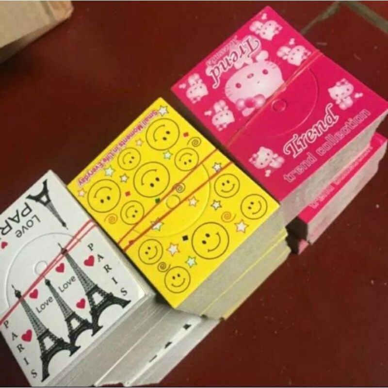 KERTAS LABEL AKSESORIS