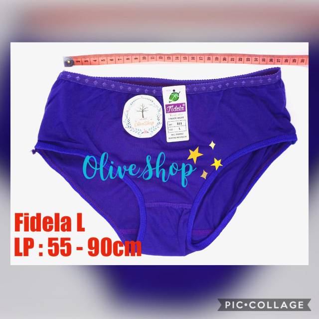 OliveShop ❤️ CELANA DALAM CD WANITA LIS MOTIF MURAH BAGUS FIDELA