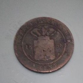 KOIN KUNO NEDERLANDSCH INDIE 1858