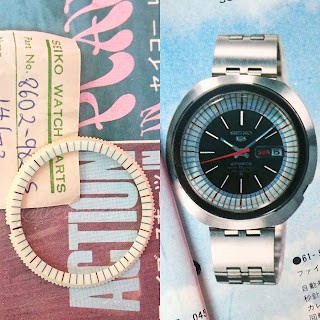 Dial/Chapter Ring untuk Seiko 5 Sports 6106-6440 UFO