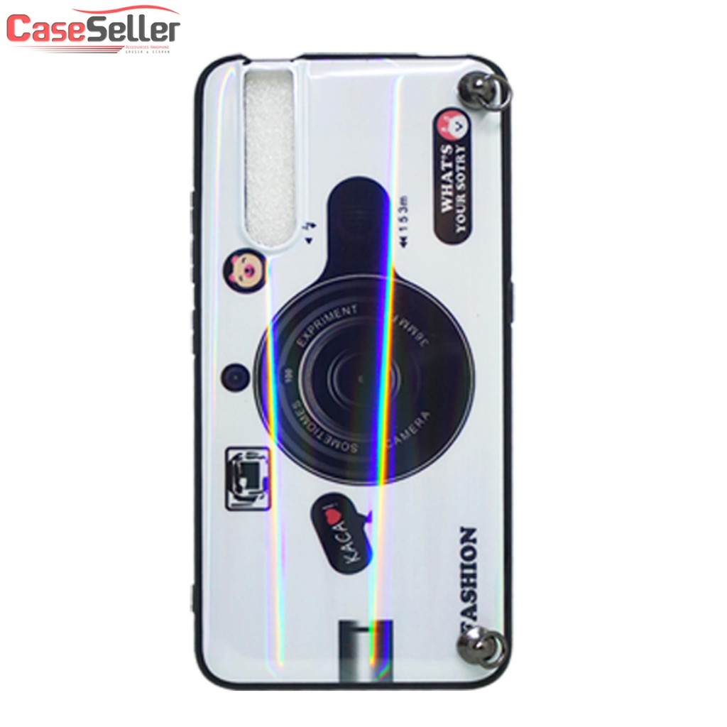 Caseseller - Oppo F9 | F11 Pro | A9 2020 | Neo 9 Case Motif Camera Soft Case