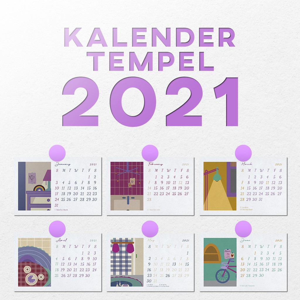 

Kalender Tempel 2021 Geoju Edition