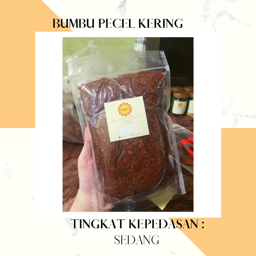 

Bumbu Pecel 500gr