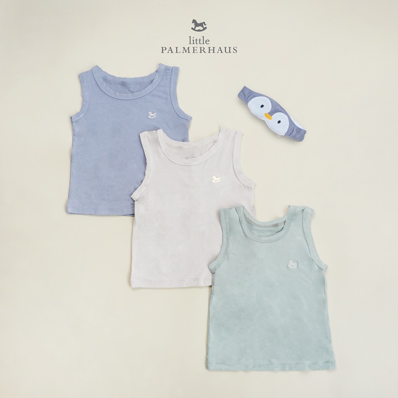 Little Palmerhaus Tanktop Boy &amp; Girl - Kaos Singlet / Dalaman Anak / Sleeveless