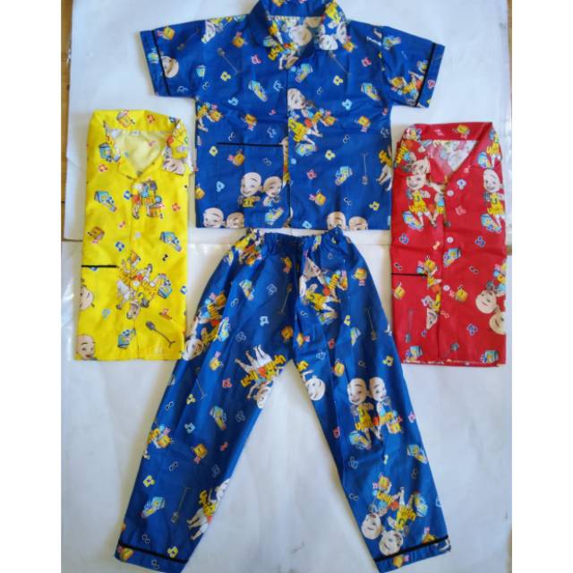 Piyama anak Upin Ipin