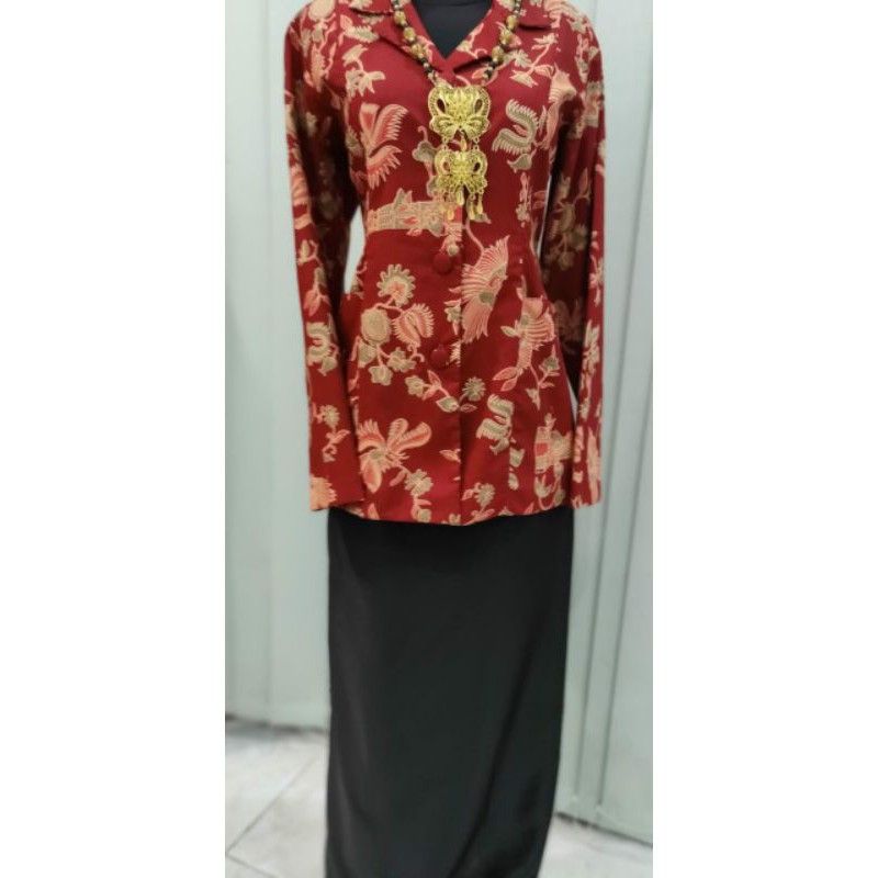 Seragam Batik DWP murah furing non furing Dharmawanita Persatuan terlaris/ Blazer Dwp free masker