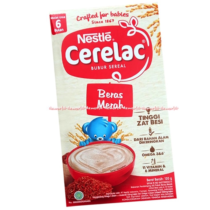 Nestle Cerelac Bubur Sereal Ayam Bawang 120gr Bubur Bayi Nesle Cerelak Bubur Bayi