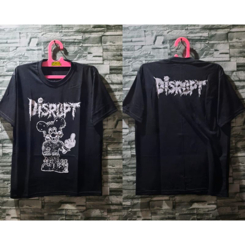 kaos band punk disrupt