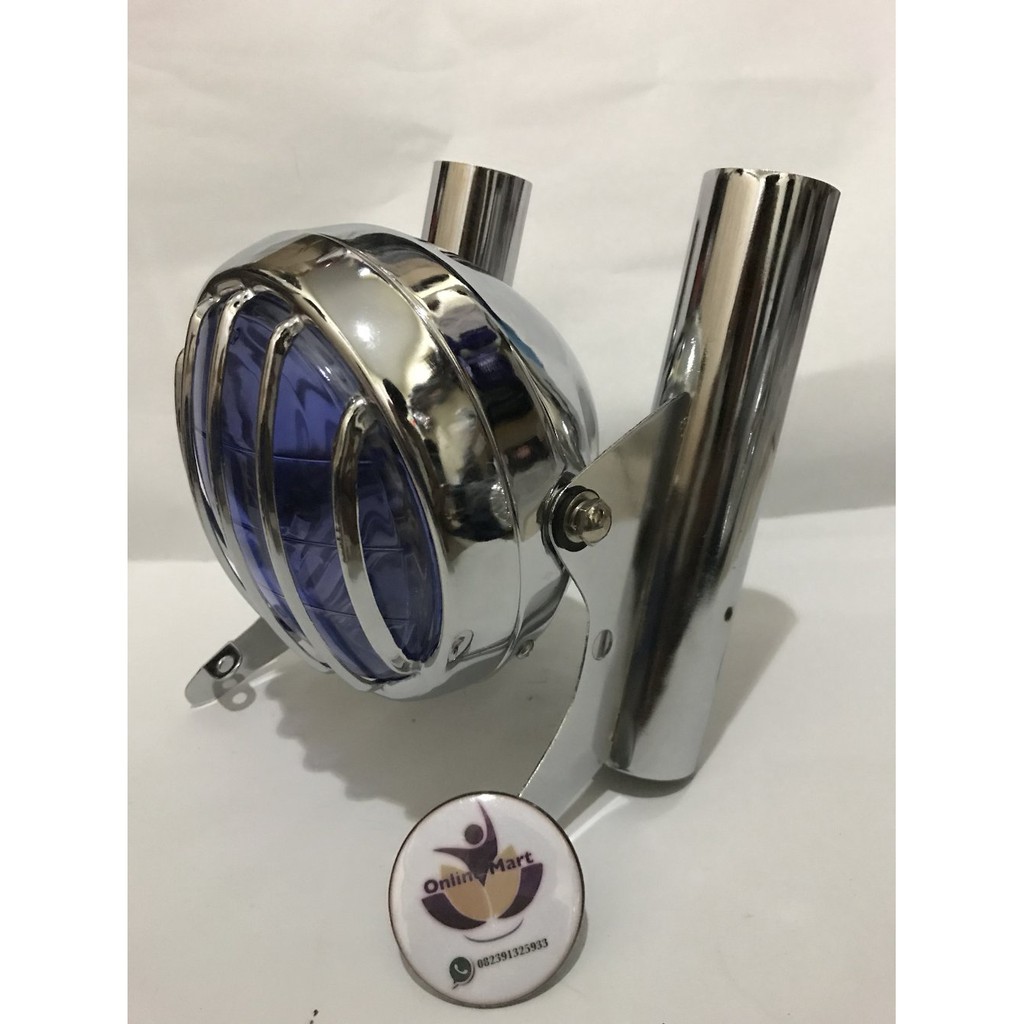 Lampu rekflektor teralis variasi byson plus breket crome