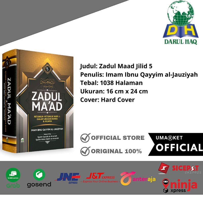 Zadul Maad Jilid 5 Zaadul Maad Zadul Ma Ad Zadul Ma'ad Darul Haq Buku Sunnah Petunjuk Nabi