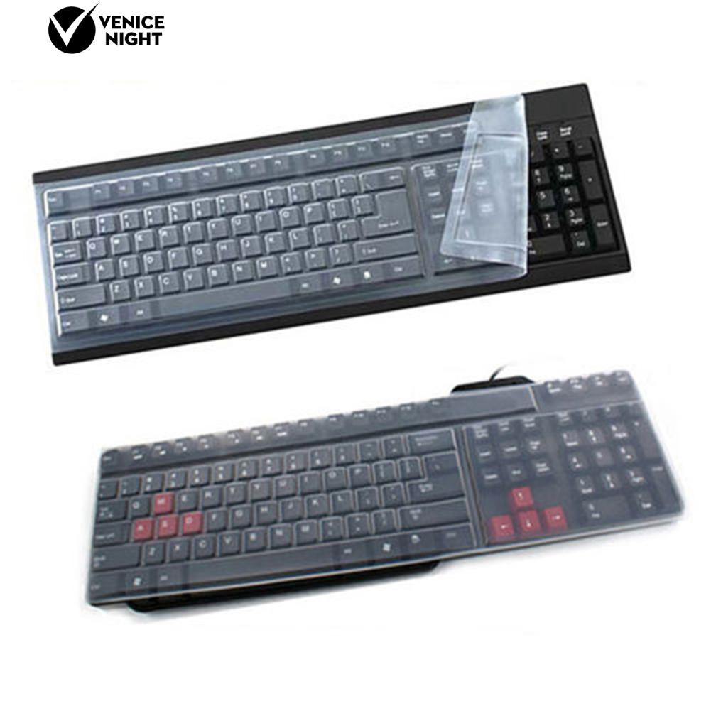 Cover Pelindung Computer Keyboard Bahan Silikon