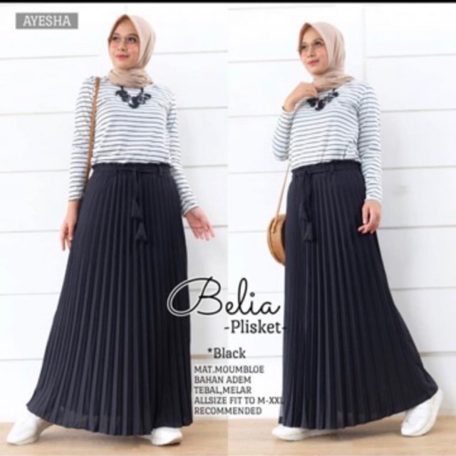 ROK PLISKET PREMIUM / BELIA SKIRT / ROK PLISKET / PLISKET PREMIUM