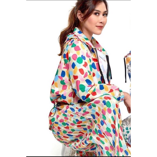 NADJANI X SYAHNAZ | AIKO JACKET CREAM X SYAHNAZ | NADJANI READY STOCK