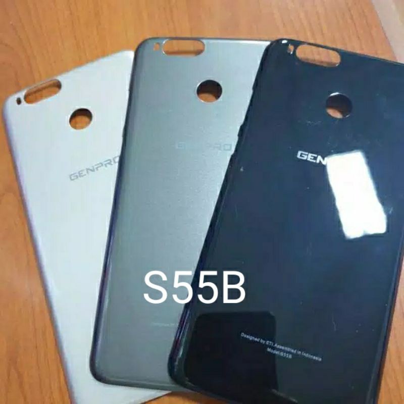 backdoor tutup batre tutup baterai backcover EVERCOSS GENPRO S55B