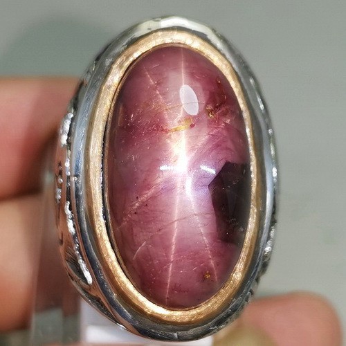 Batu Natural Ruby Star Big Size Afrika