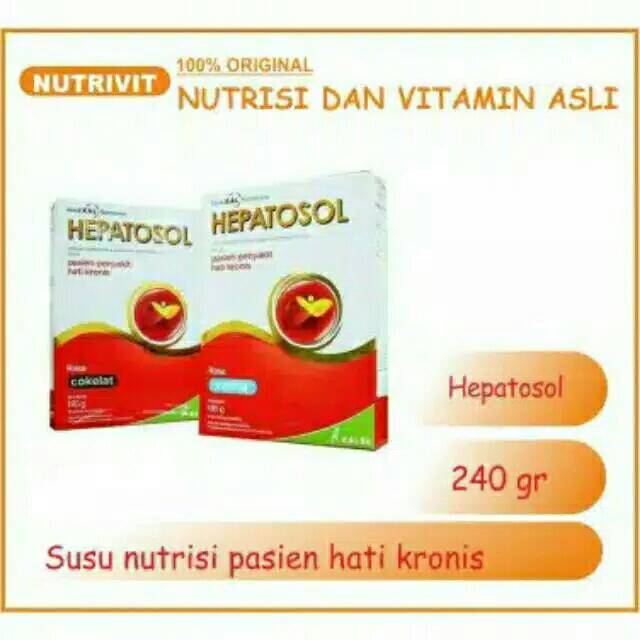 

Hepatosol Coklat/Vanila 240gr Exp.Sept 2020