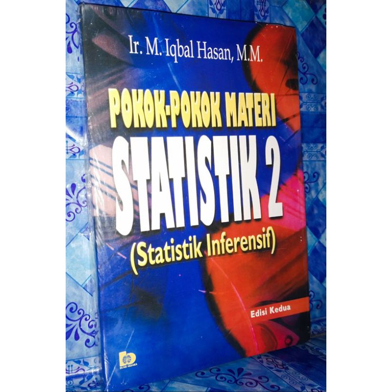 

POKOK POKOK MATERI STATISTIK 2
