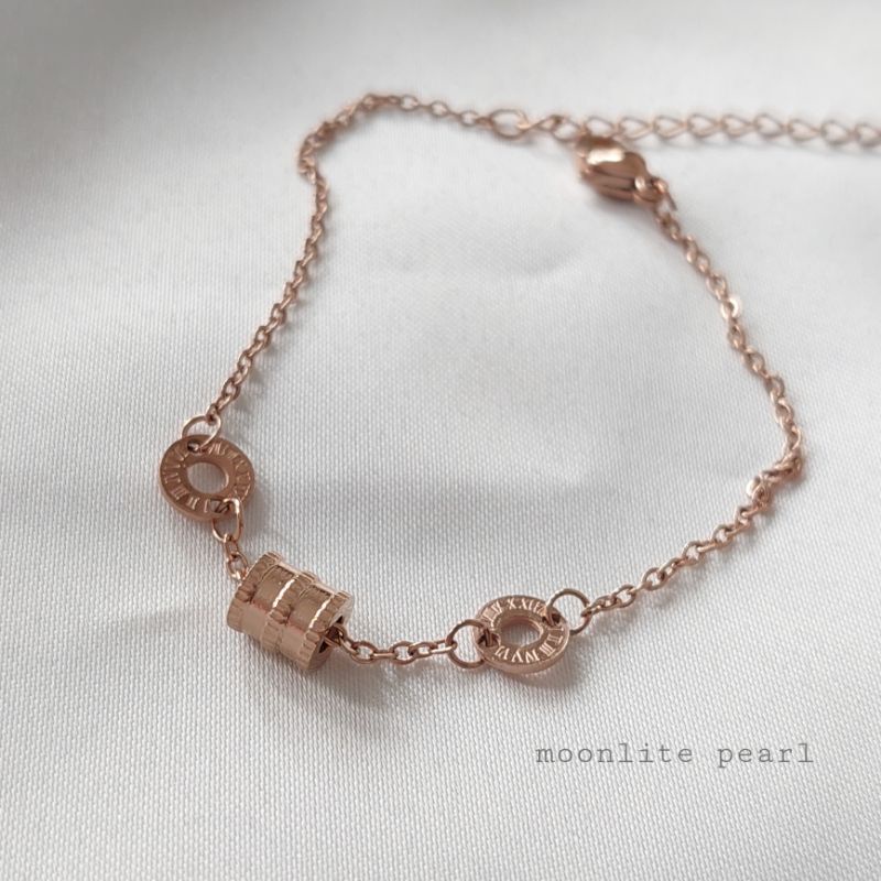 Gelang Tube Gold Plated 18k