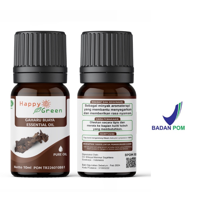 BPOM approved Agarwood Buaya Essential Oil - Aetoxylon Essential oil Minyak Gaharu Buaya Murni garansi uang kembali