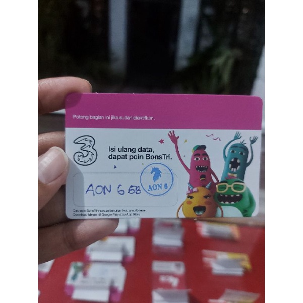 Voucher Tri Aon 6GB / voucher three