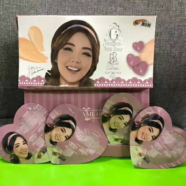 (Refill) madame gie total cover bb cushion