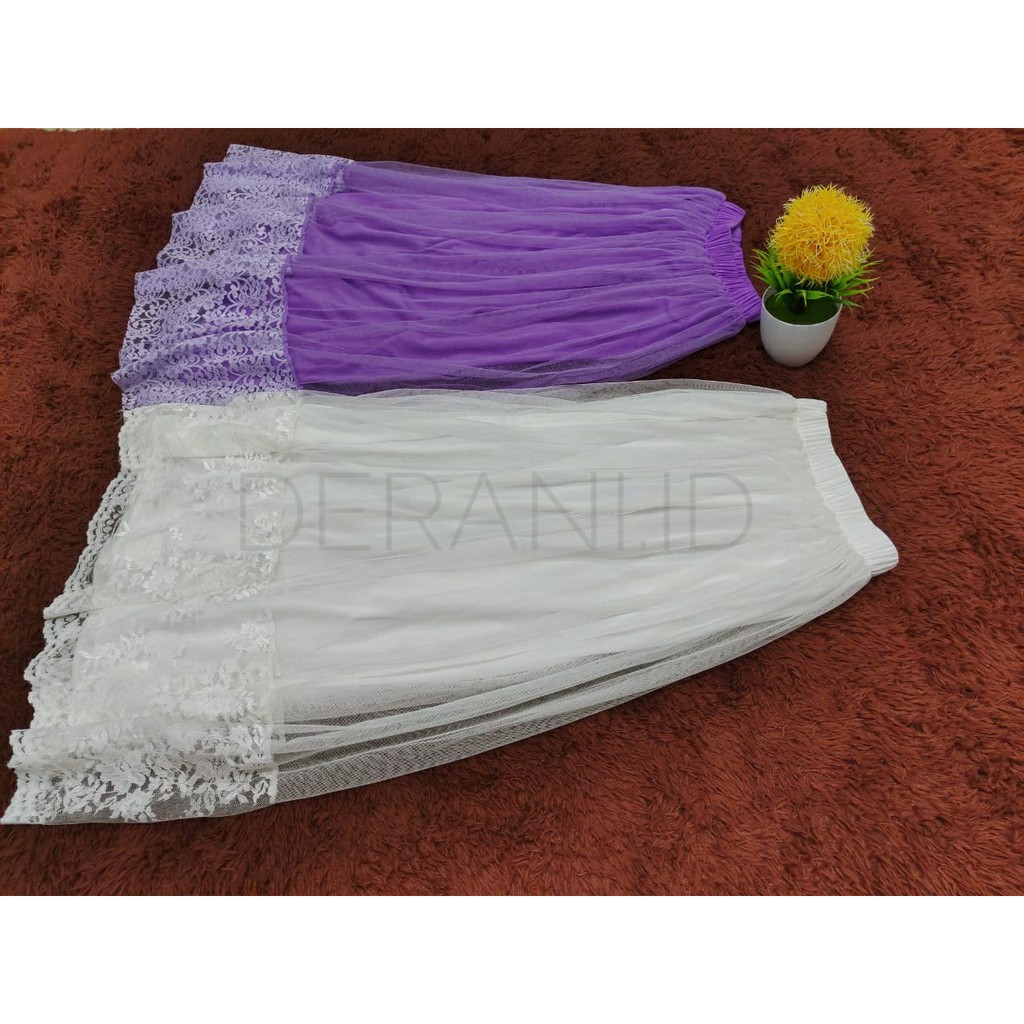 Rok tutu renda remaja - dewasa (COD) material hyget + tile