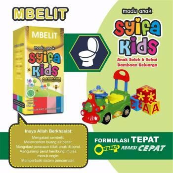 

Madu Anak Syifa Kids MBELIT Sembelit Susah BAB Kembung Masuk Angin N49