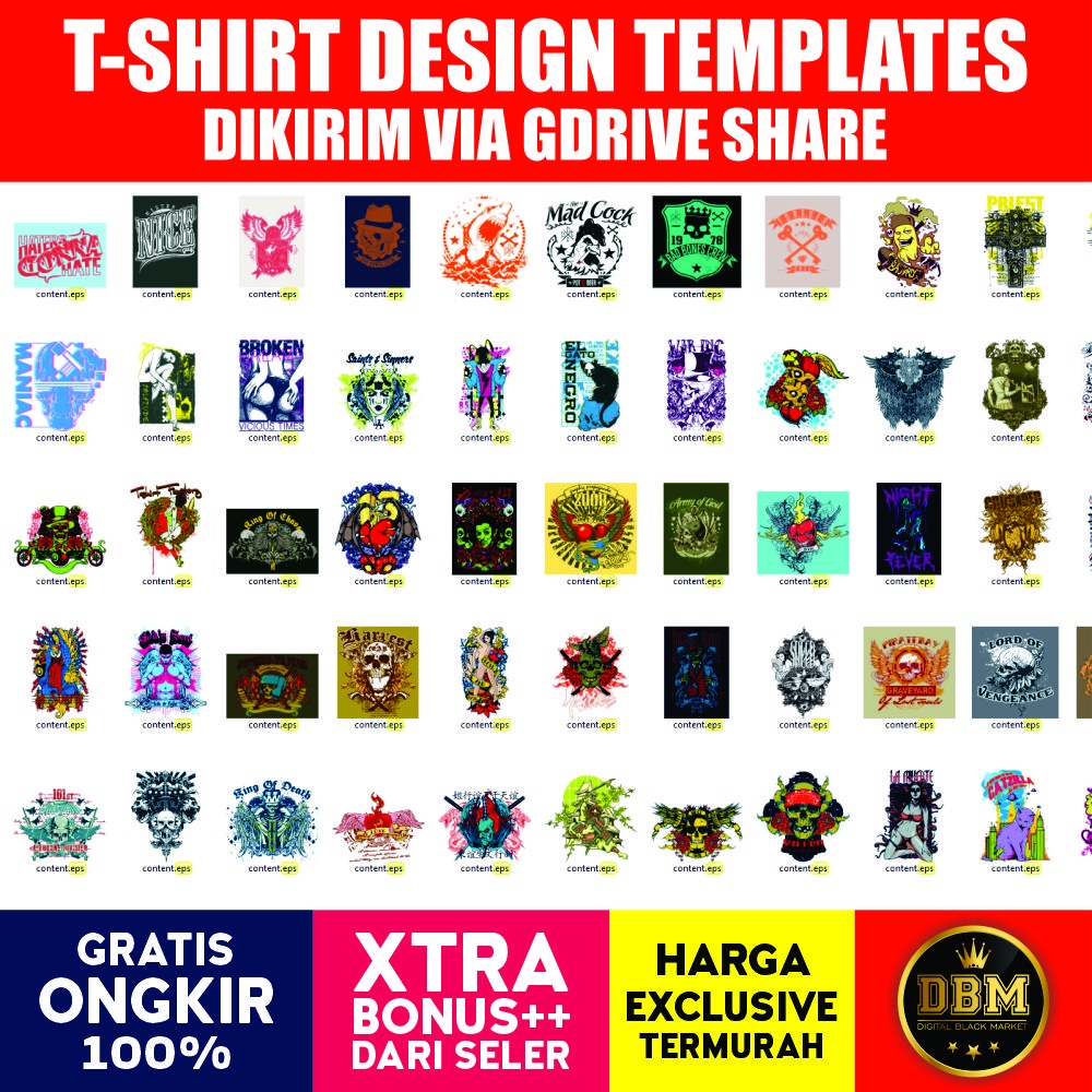 64 T-Shirt Print Design &amp; Art - Vector Designs