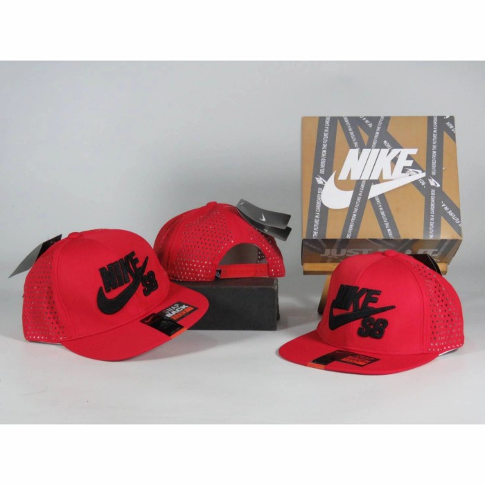 Snapback-Topi- Topi Original Import / Snapback Nike Original Import / Hat - Merah -Topi-Snapback 749