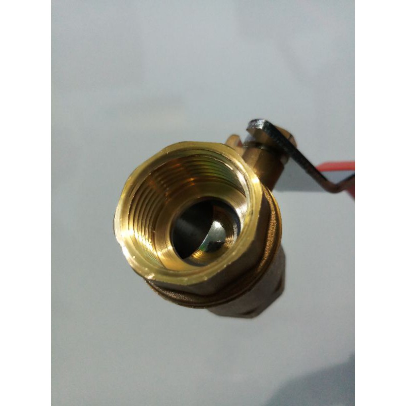 Ball Valve Kuningan / Brass 3/4&quot; (inch) / Stop kran Kuningan