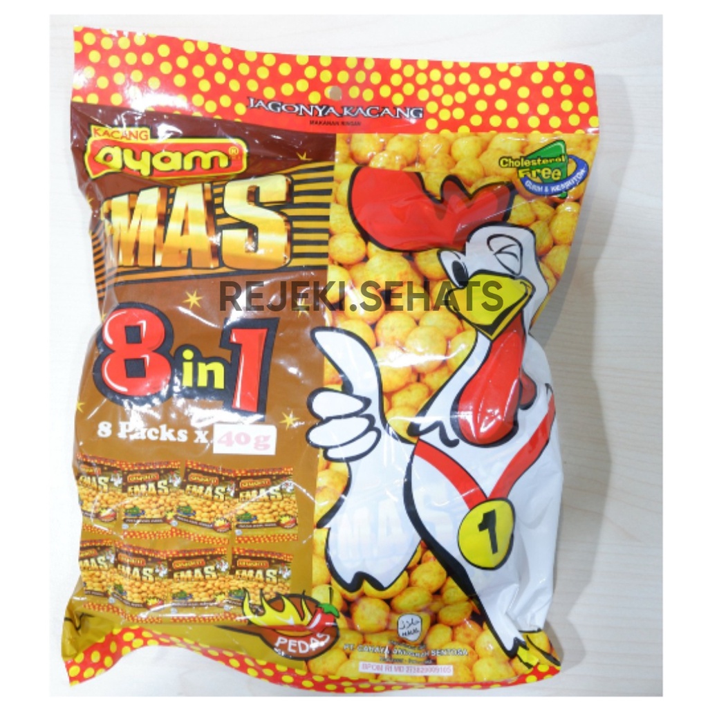 

Kacang Ayam Emas Cahaya 8 In 1