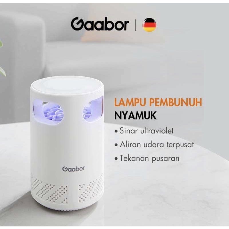 GAABOR MOSQUITO KILLER ALAT  PENGUSIR NYAMUK SINAR UV GMWD-M01A