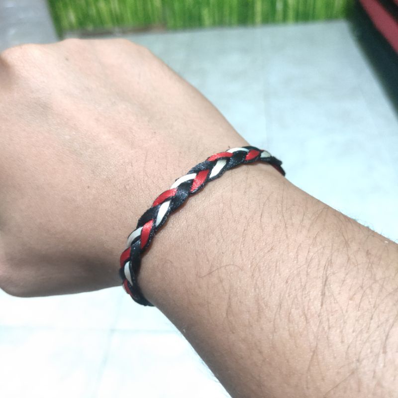 GELANG TALI UKURAN 2MM /PRIA WANITA /COUPLE / ANAK /BISA DI ATUR UKURAN