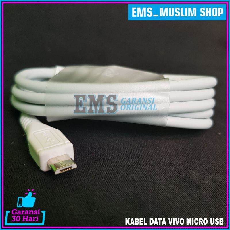 Kabel Data Fast Charging Vivo ORI USB ORIGINAL 100% Micro USB 2A