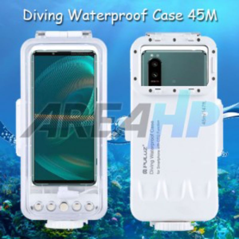 Puluz Diving Waterproof Case Casing Cover 45M Sony Xperia 5 I,II,III