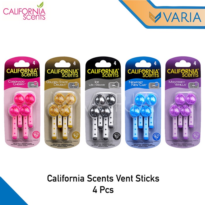 California Scents Vent Sticks Parfum Pengharum Pewangi Kisi AC Mobil