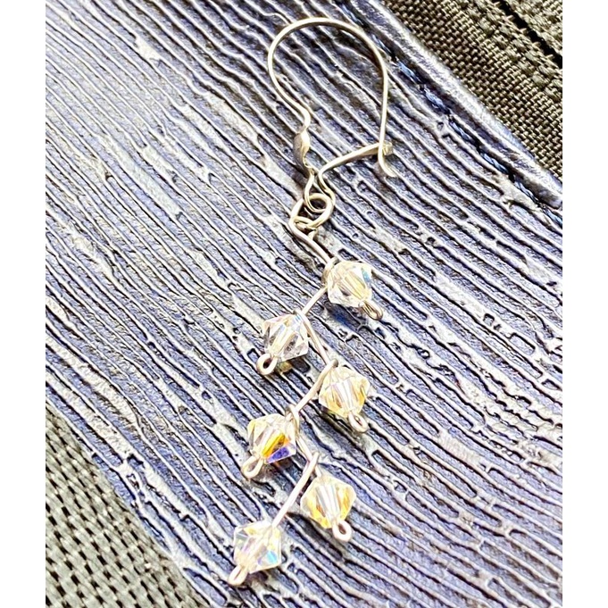 anting kristal //anting monel//anting wanita