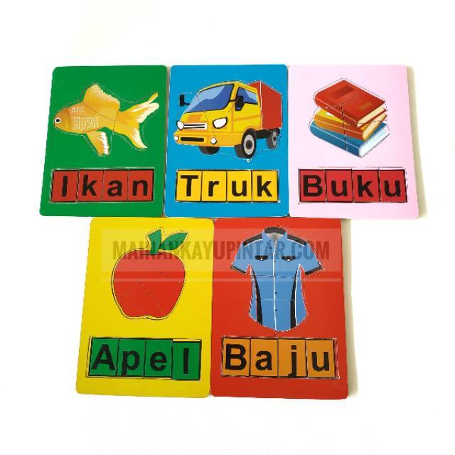 Puzzle Seri Baca (isi 5)