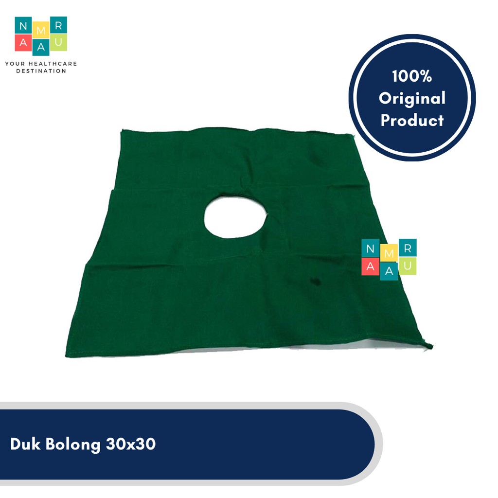 Duk Bolong 30 x 30 Doek Lubang 30cm x 30 cm Kain Operasi Lobang